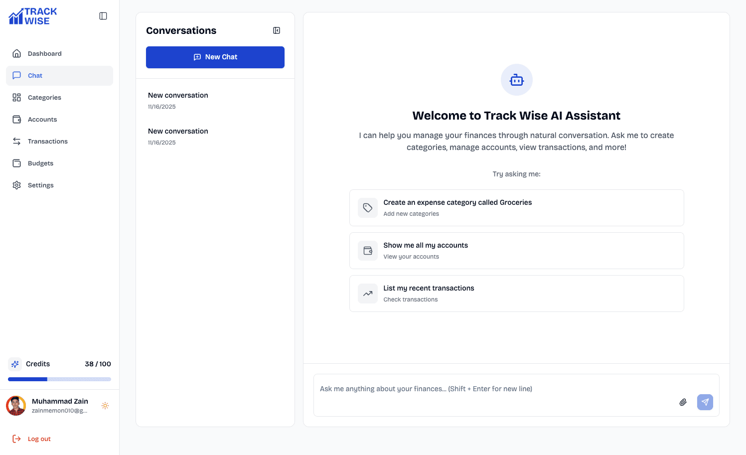 AI Financial Assistant